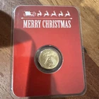 Merry Christmas 1/10 Oz Gold American Eagle .9167 Fine Gold