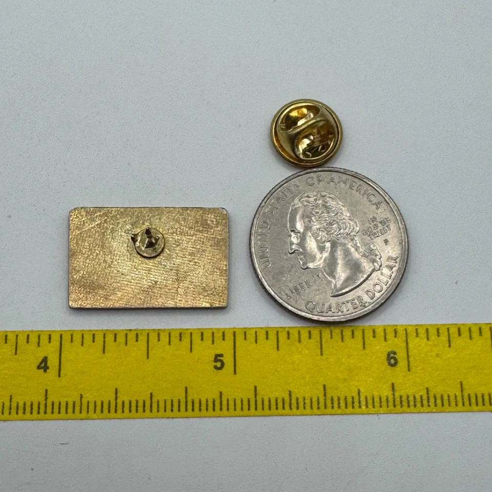 Prendedor de solapa esmaltada con logotipo liso de Raleigh vintage RARO Foto 3 de 3