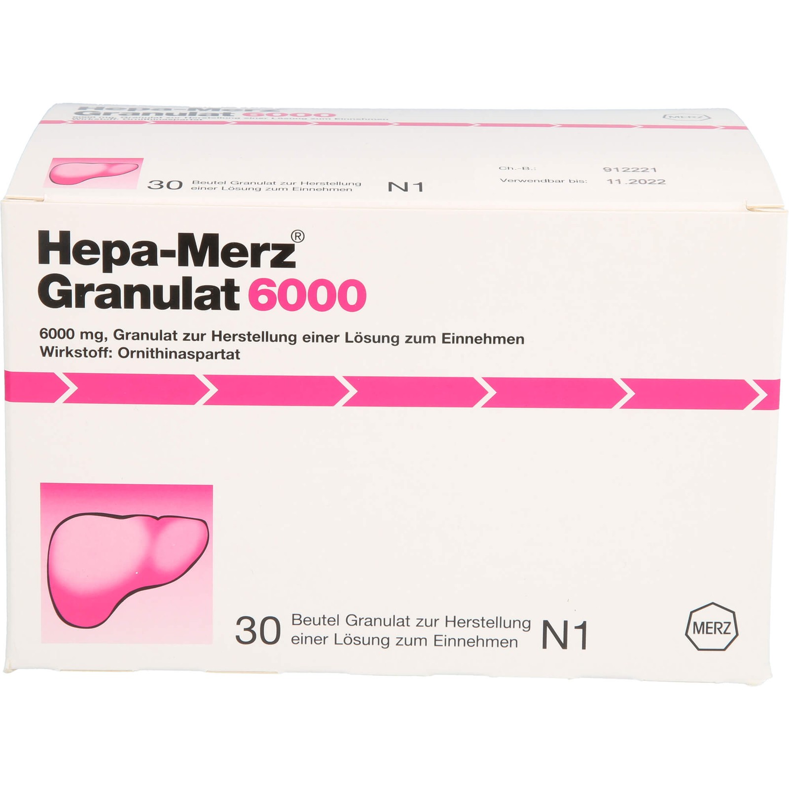 Hepa-Merz Granulat 6000 Lebertherapeutikum, 30 St. Beutel 7469993