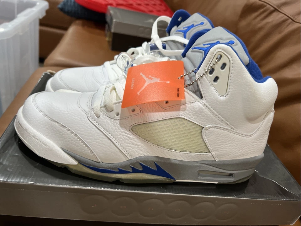 NUEVO Air Jordan 5 Retro Stealth 2006 Hombre Talla 11 (136027-142) Foto 4 de 4