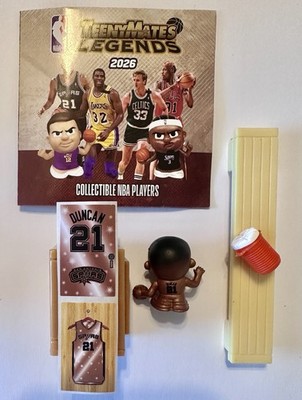 2026 NBA Legends Series 1 TeenyMates Tim Duncan San Antonio W