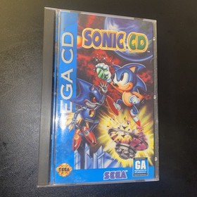 Sonic CD For Sega CD CIB Complete Vintage Collectible Excellent Condition Item
