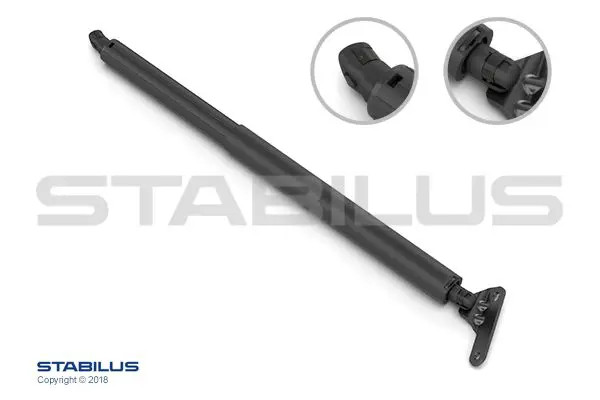 Molla a gas bagagliaio 019164 STABILUS per MERCEDES-BENZ CLASSE GL
