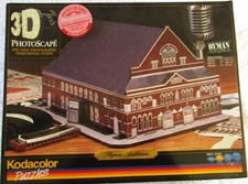 Vintage Kodacolor 3-D Photoscape "Ryman Auditorium" Puzzle.