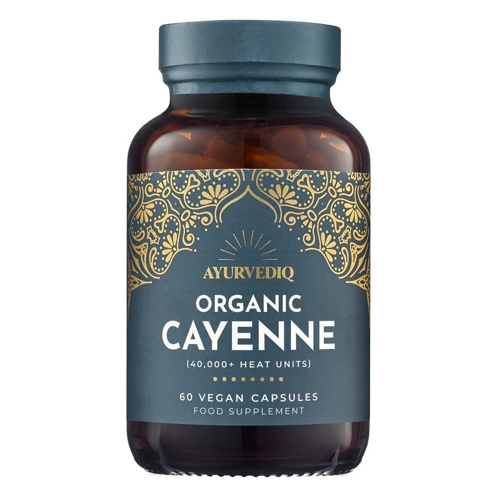 Ayurvediq Wellness {Aisle K} | Organic Cayenne Pepper | 1 X 60 Capsule - Image 3