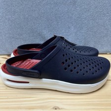 Crocs InMotion Clog Red Navy 209964-410 Men s 8 Women s 10 NEW NIB Brand New