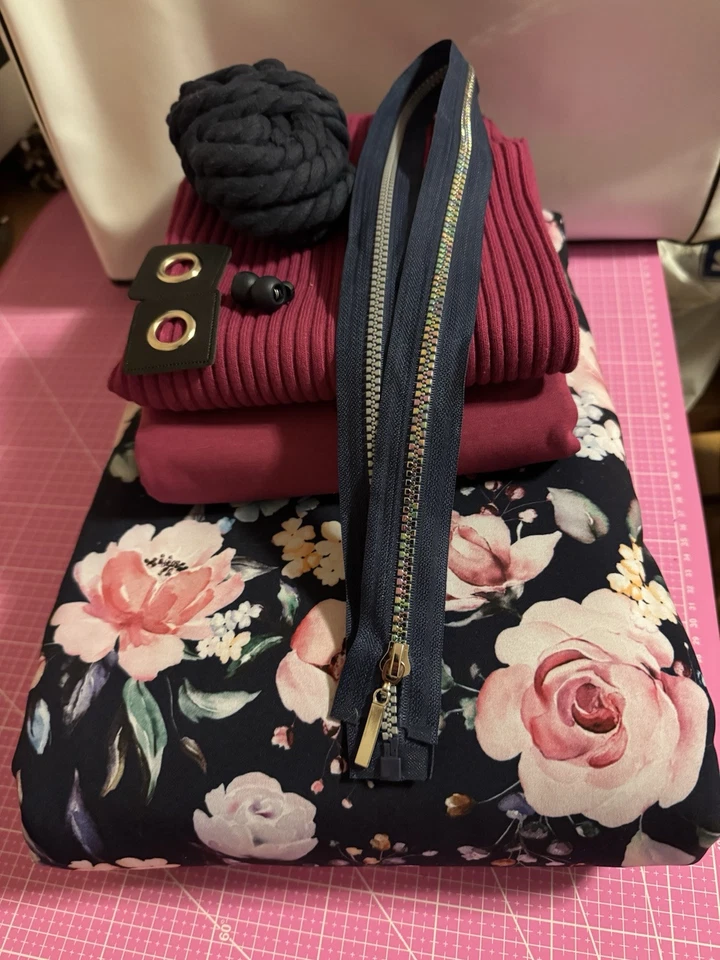 Stoffpaket Glitzerpüppi, Softshell