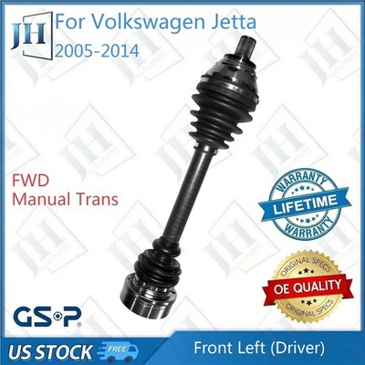 OE Front Left CV Axle Shaft Assembly For Volkswagen Rabbit 2.5L FWD Manual Trans
