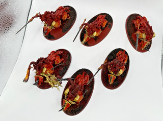 Bloodcrushers Warhammer 40k/Age of Sigmar Miniature Pack X6