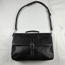 Coach Messenger Bag Mens Large Black Leather ...