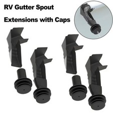 4 Pieces RV Rain Gutter Spouts with for Protecting RV Covers from Damage