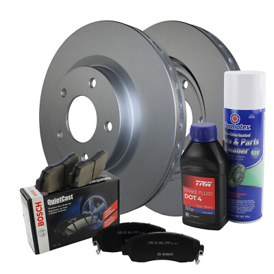 Front Brake Kit 294mm Rotors Bosch Ceramic Pads For 200 Caliber Compass Patriot
