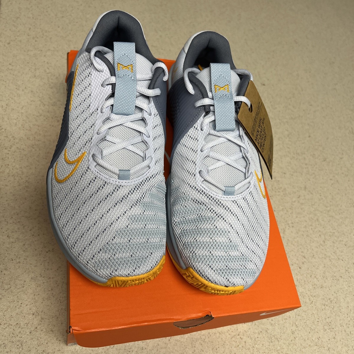 Nike Metcon 9 Football Grey Sundial Workout Gym Shoes DZ2617  display picture 3