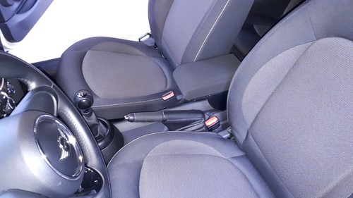 BRACCIOLO su misura per MINI F57 in tessuto nero-REGOLABILE-MONTAGGIO INVISIBILE - Imagen 2 de 4