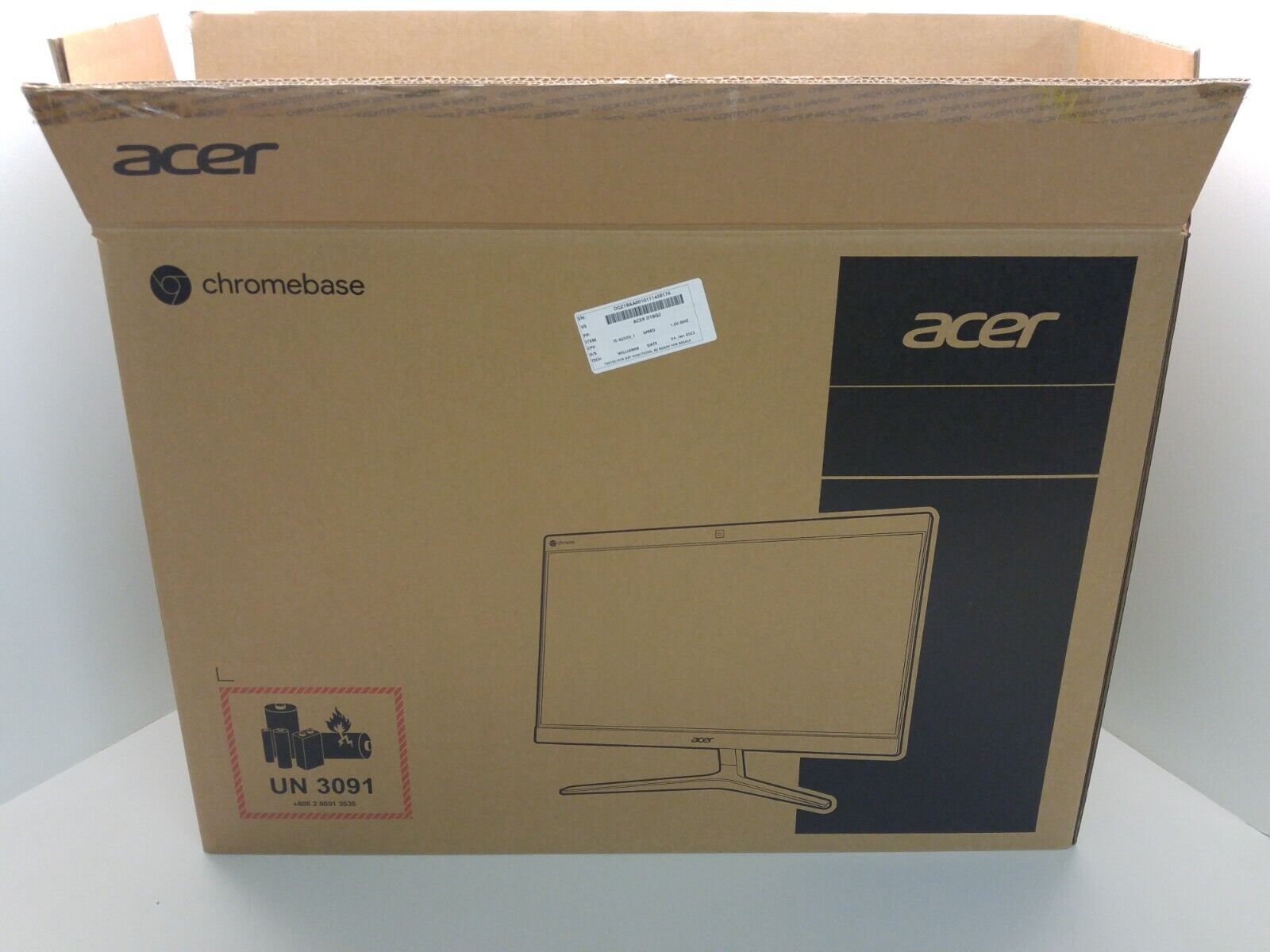 Year-end gift Acer All-In-One Model: D18Q2 i5-8250U 8GB 126GB RAM SSD Special price for a limited time