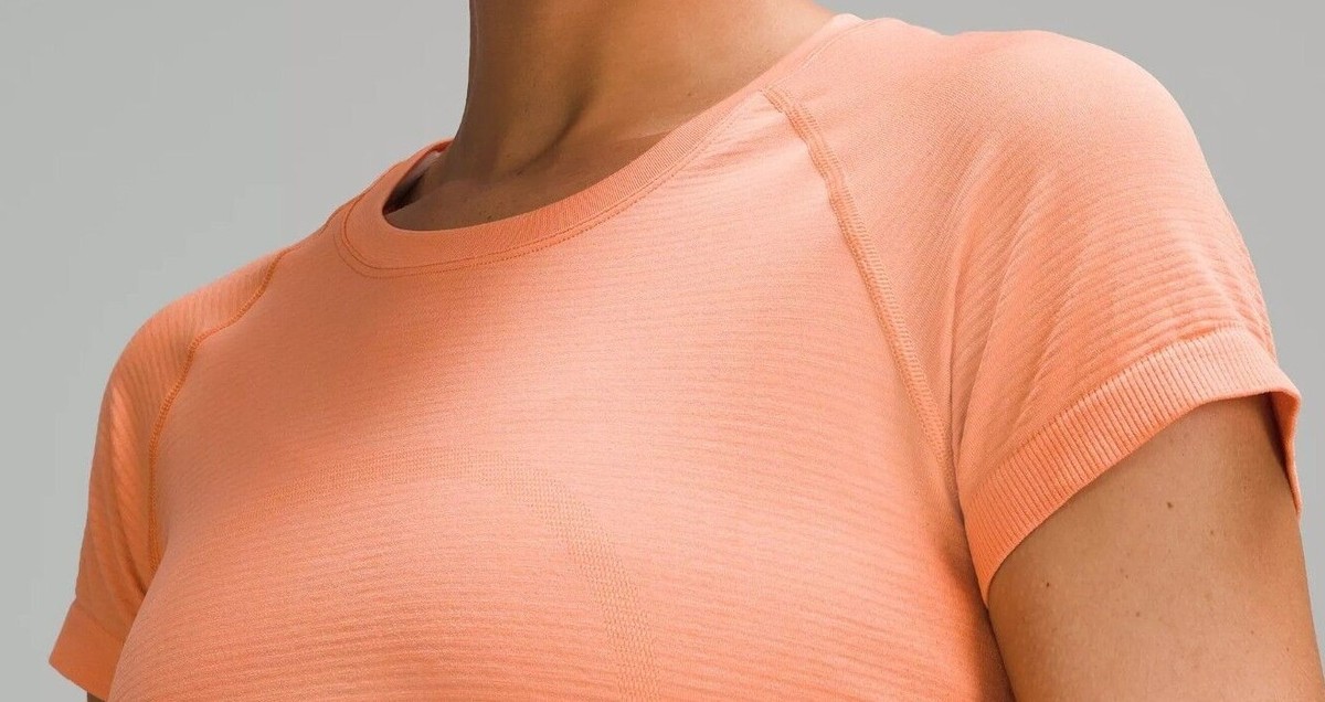 NEW Lululemon Swiftly Tech Short Sleeve 2.0 Race Length Coral Kiss NEW Lululemon Swiftly Tech Short Sleeve 2.0 Race Length Coral Kiss