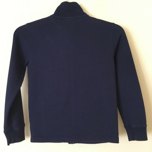 Cherokee Boys Sweatshirt Jacket Athletic Warm-Up Blue Zip Closure Size M 8-10 - Picture 5 of 7