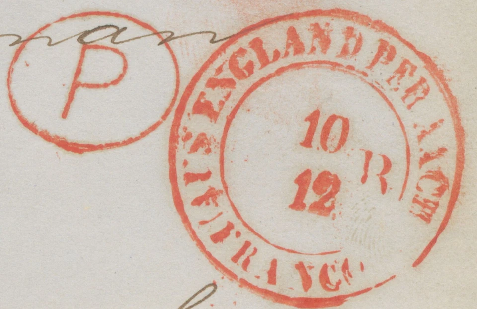 GB 9.12.1861, QV 6 D lilac (with broad margin at right, damaged and horizontal - Image 4 of 4