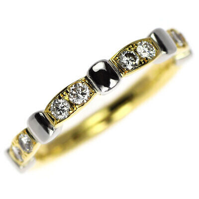 Concord K18/Pt900 Diamond Ring 0.30ct - Auth free shipping Concord K18/Pt900 Diamond Ring 0.30ct - Auth free shipping