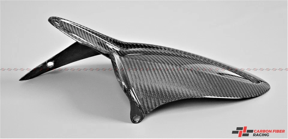 Abrazadera trasera de fibra de carbono Hypermotard 821 939 950, Hyperstrada, Monster 796 1100 Foto 3 de 4