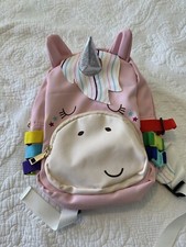 Mini Unicorn Backpack with Buckle, Lace and Zipper- Clean and Unused