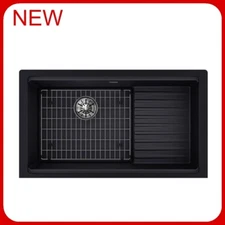 Elkay Quartz Luxe 35-7/8" Undermount Single Quartz Composite Kitchen Sink