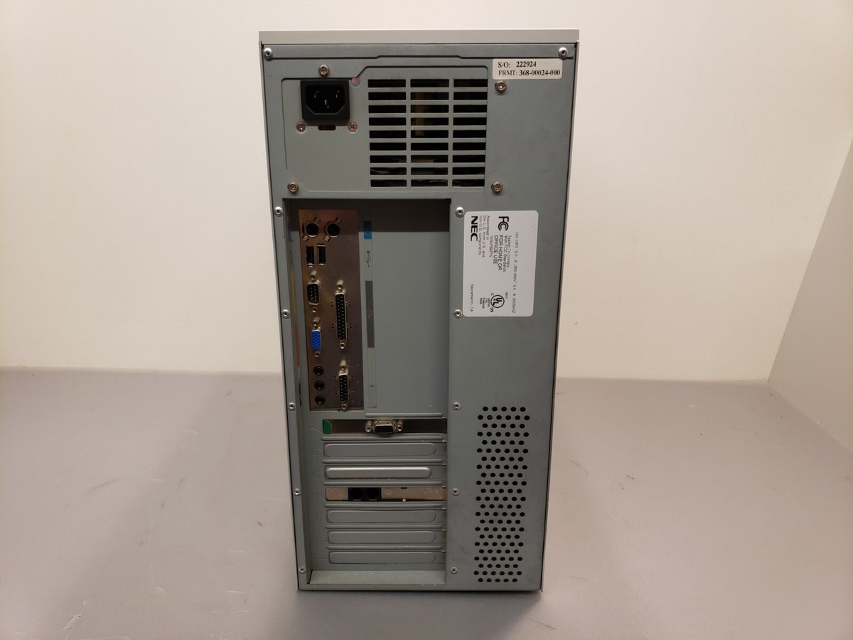 Vintage Survivor NEC Ready 9909 433MHz 96MB PC Tower Factory Win98