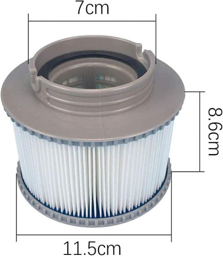 Ersatzfilter für MSPA FD2089, Filterkartuschenpumpe, für MSPA-Whirlpools - Bild 9 von 11