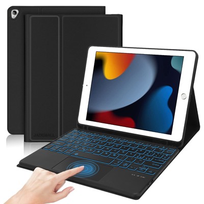 JADEMALL Custodia Tastiera con Trackpad per iPad 10.2'' 9/8/7 Generazione 2021...
