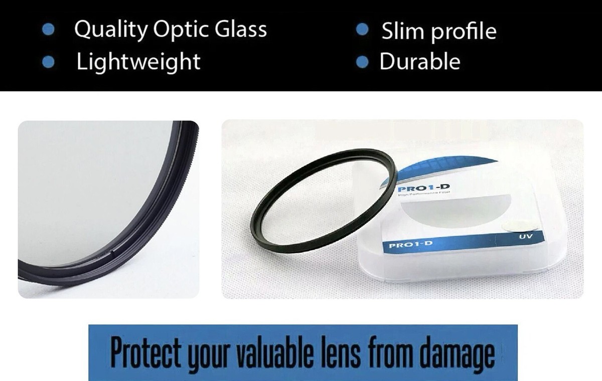 Olympus PEN F FT Zuiko UV Protective Filter fit 20mm 25mm