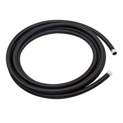 6AN Black Nylon E85 Fuel Gas Oil Line 33FT 30PCS Fittings Hose Kit E85 - Picture 3 of 8