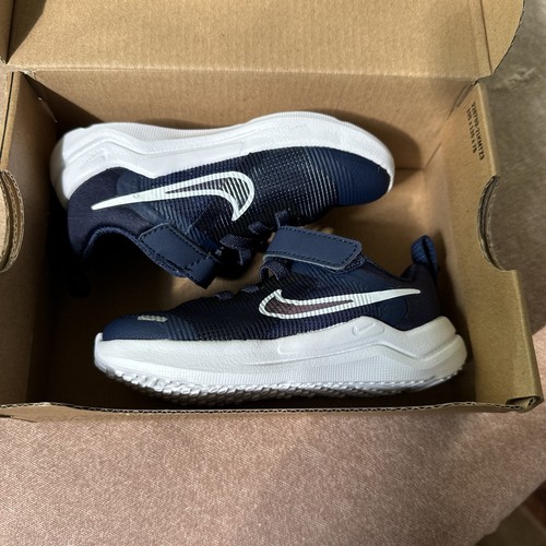 Scarpe Nike Downshifter 12 NN (TDV) Midnight Navy bambino ragazzo - taglia 6 NB slip-on - Foto 8 di 8