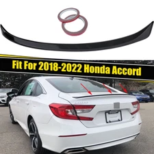 Fit 2018 2019 2020 2021 2022 23 Honda Accord Gloss Black Rear Trunk Spoiler Wing