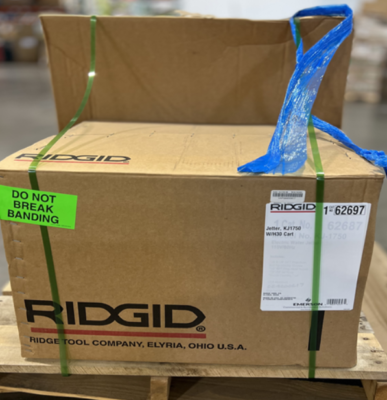 #ad Ridgid 62697 KJ 1750 C Water Jetter Drain Cleaner with Cart $5299.99