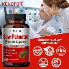Saw Palmetto and Beta-Sitosterol – Men’s Prostate Supplement