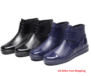 Men S Restaurant Oil Resistant Kitchen Work Shoes Non Slip Water Rain Shoe Ebay