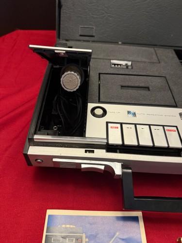 Crowncorder CTR-9650S SPY Cassette Recorder Solid State Japan - Picture 5 of 13