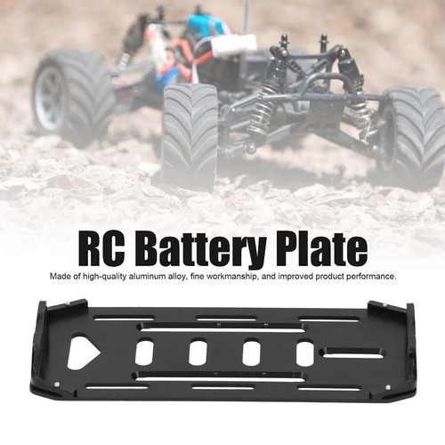 Plateau De Montage Batterie En Fibre De Carbone Pour RC Axial SCX10 1/10 - Avec Attaches, Léger Et Rigide