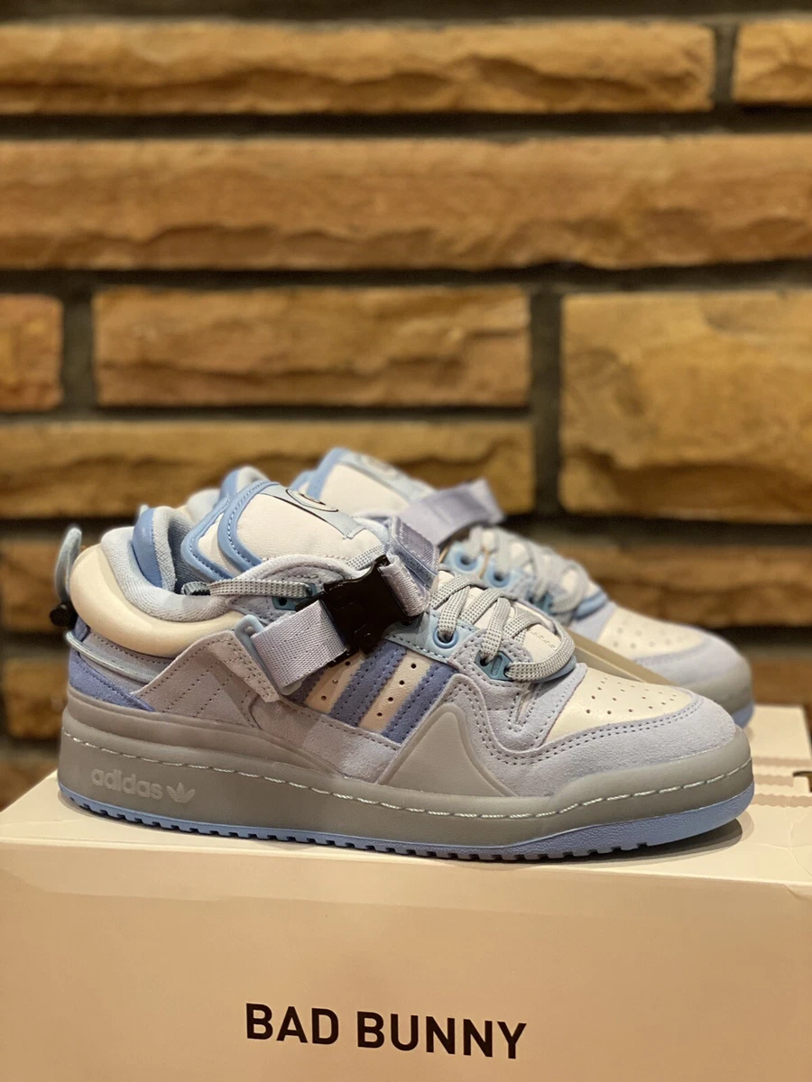 Bad Bunny x Adidas Forum Buckle Low Blue Tint Size 7.5 | eBay