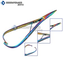 ODM Dental Mathieu Needle Holder Forceps Rainbow Bracket Removing Surgical Plier