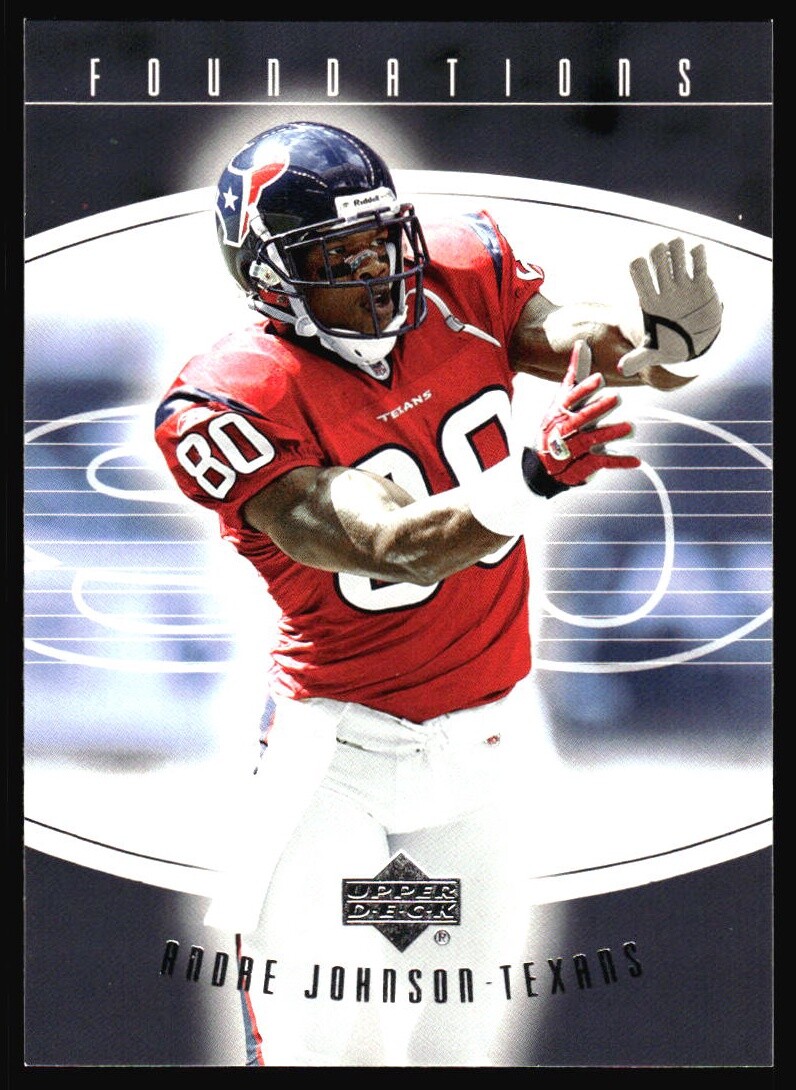 2004 Upper Deck Foundations Andre Johnson #39 Houston Texans