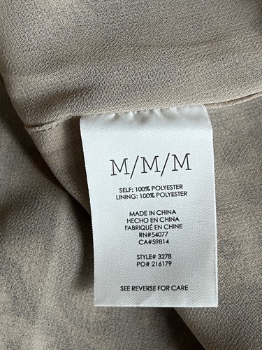 CAbi Monaco Longline Lace Camisole Women’s Medium Black Nude #3278 - Picture 7 of 8