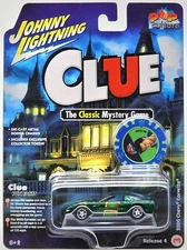 JOHNNY LIGHTNING 2022 POP CULTURE CLUE MYSTERY 2000 CHEVY CORVETTE MR. GREEN