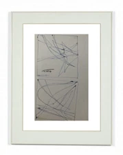 The Japanese Painter Hajime Kato (1925-2000) Original Abstraction 1960/70 (185)