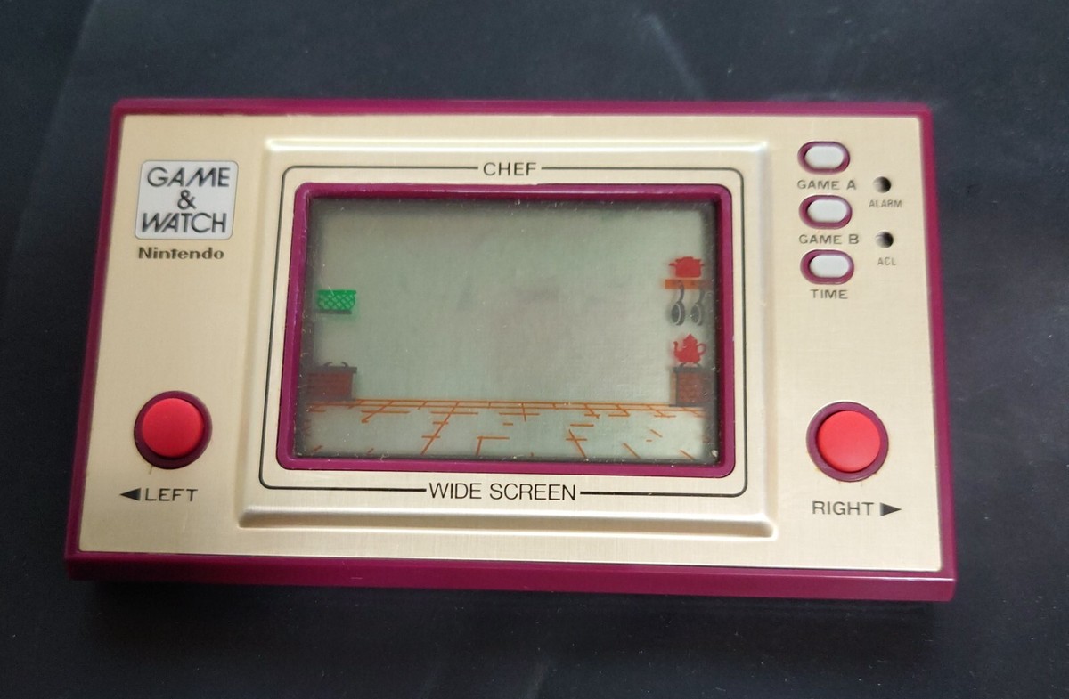 【動作確認済み】Nintendo Game & Watch Chef Nintendo Chef Game Watch Tested and works well | eBay