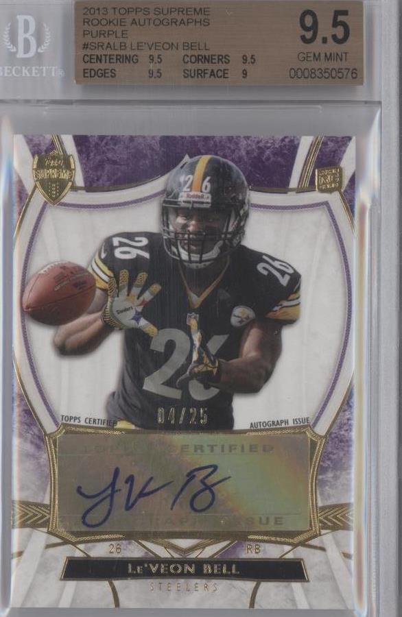 2013 Topps Supreme Le'Veon Bell #SRA-LB - 1 of 2