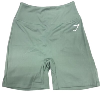 Gymshark Women's GS Power Original Tight Shorts Green Size Small