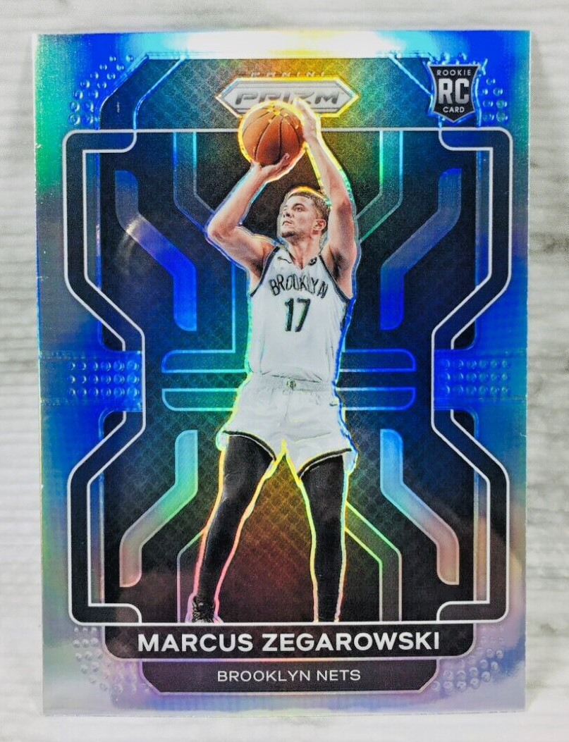 2021-22 PANINI PRIZM BASKETBALL #300 MARCUS ZEGAROWSKI RC ROOKIE (SILVER PRIZM)
