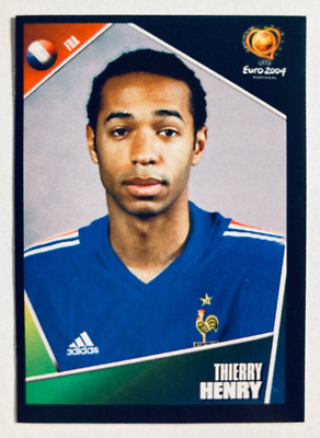 2004 Panini UEFA EURO Portugal # 111 Thierry Henry France sticker