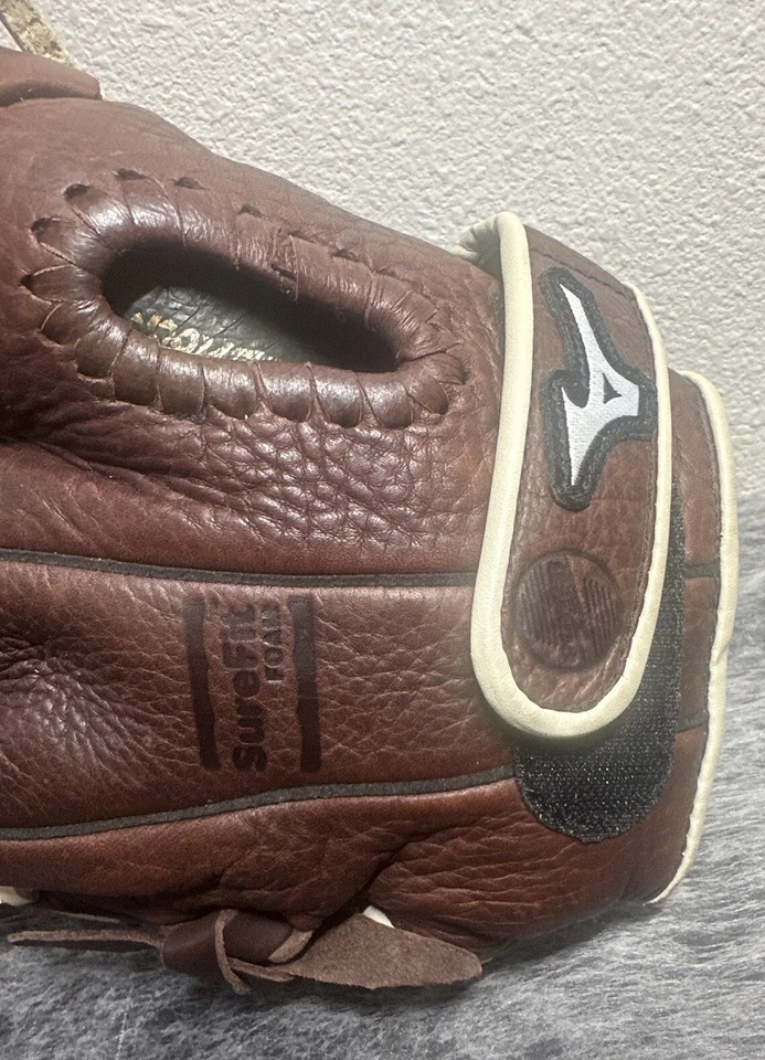Mizuno GFN1200F1 Franquicia Lanzamiento Rápido Zurdo Softbol Fielders Guante 12 Foto 3 de 4